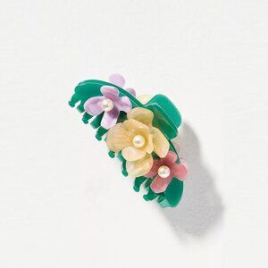 The Met x Lele Sadoughi Gustav Klimt Primavesi Hair Claw Clip NWT w Storage Bag